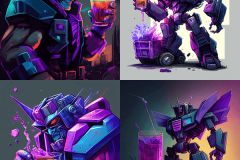 llyzabeth Transformers 1986 80s cartoon Decepticon Rumble drink 853be32b-34af-481e-9e20-ba984e310fb8