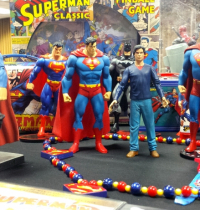 Superman display at the Science Fiction Coalition booth