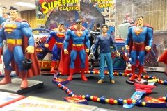 Superman display at the Science Fiction Coalition booth
