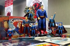 Superman display at the Science Fiction Coalition booth