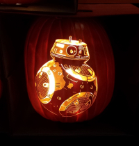 BB-8 Jack o Lantern