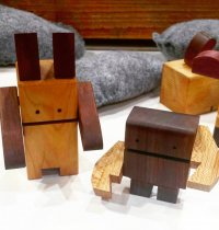 Wooden monsters by Winklebean