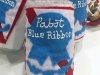 Plush Pabst Blue Ribbon by Billy Kheel