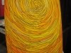 Hand Painted Surf Board Detail