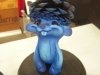 Smiling Blue Squirrel "Pint"