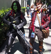 Gamora and Star Lord