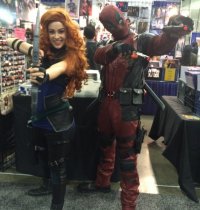 Cosplay DP and Brave-Hawkeye