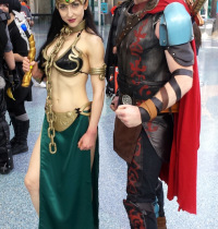Lady Loki and Thor