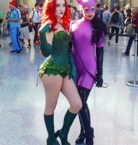 Poison Ivy and Catwoman