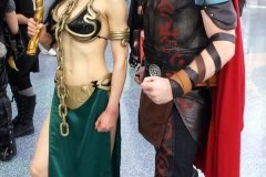 Lady Loki and Thor