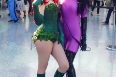 Poison Ivy and Catwoman