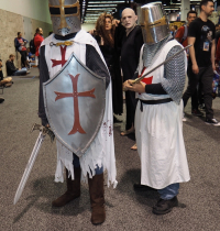 Knights (with Death Eater photo bomb)