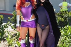 Starfire and Raven