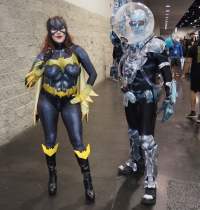 Batgirl and Mr. Freeze