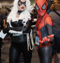 Black Cat and Spider-Man