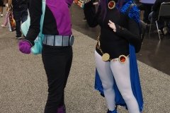 Beast Girl and Raven