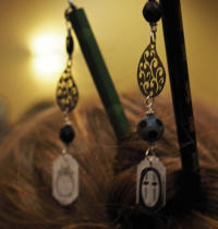 Spirited Away hair ornaments