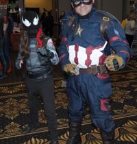 Venom and Captain America