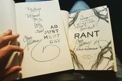 Signed by Chuck Palahniuk