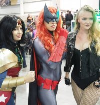Wonder Woman, Bat Woman, Black Canary