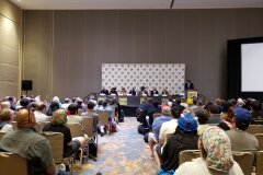 Packed room