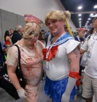 Resident Evil Nurse and Sailor Dude