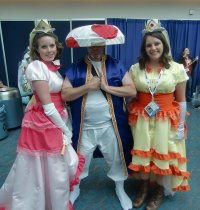 Princess Peach, Toad Warrior, Daisy