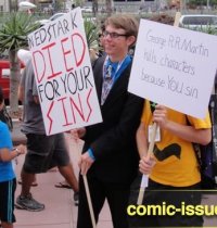 Comic-Con Protestors...