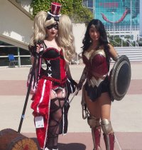 Harley Quinn and Wonder Woman