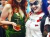 Poison Ivy, Harley Quinn, and Baby Groot