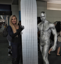 The Invisible Woman and the Silver Surfer
