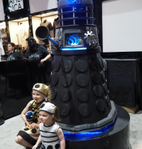 Big Dalek and Little Daleks