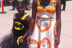 Batgirl and BB8
