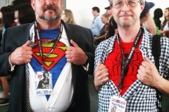 Clark Kent and Peter Parker