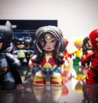 Wonder Woman Mini Mez-Itz at the Mezco booth