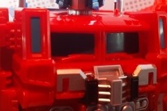Optimus Prime at Hasbro Booth