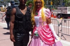 Blade and Princess Peach