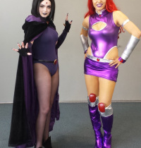 Raven and Starfire