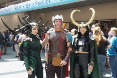Hela, Thor and Loki