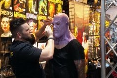 Thanos gets his face did