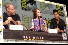 Joss Whedon, Felicia Day and Nathan Fillion Hall H