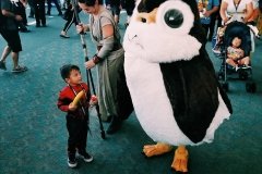 Rey Porg and bannana