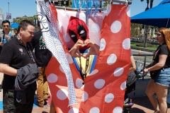 Deadpool Karate Kid Shower
