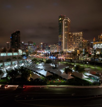 Comic-Con at Night