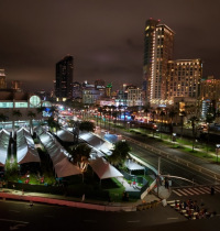 Comic-Con at Night