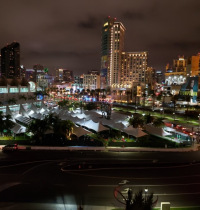 Comic-Con at Night