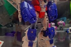 Starscream at the Hasbro booth