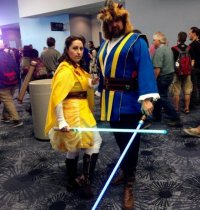 Jedi Beauty and the Beast