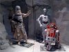 Snow Trooper and droids