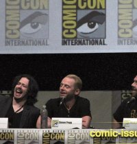 Edgar Wright, Simon Pegg, and Nick Frost